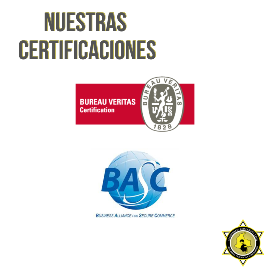 Certificaciones | Seguridad Privada Emmanuel